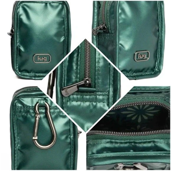 Lug Drizzle Mini Zip Storage Pouch NWT - Picture 5 of 16